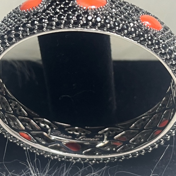 Rina Limor  Onix and Coral 🧡 Bangle - Picture 6 of 17